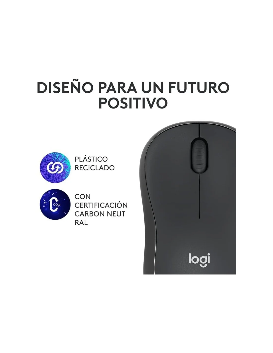 Logitech M240 Silent Ratón Bluetooth Grafito