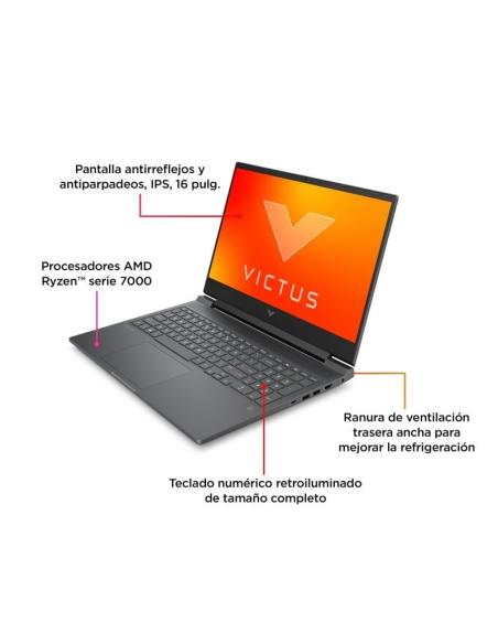 HP Victus 16R0009NS Intel Core i7-13700H/16GB/512GB SSD/RTX 4050/16.1" FreeDOS