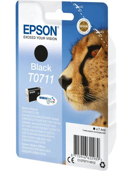 Epson T0711 Cartucho de Tinta Negra