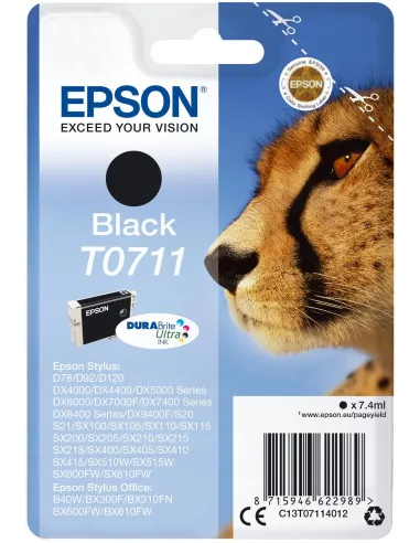 Epson T0711 Cartucho de Tinta Negra