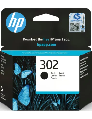 HP 302 Cartucho de Tinta Negro