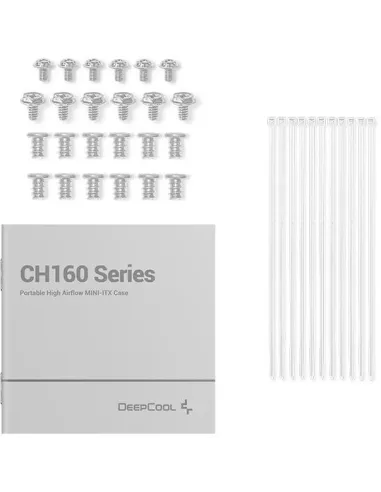 Deepcool CH160 WH Mini-ITX Blanco