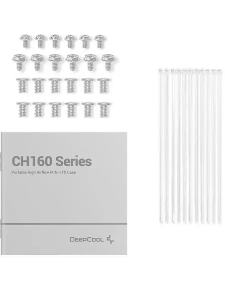 Deepcool CH160 WH Mini-ITX Blanco