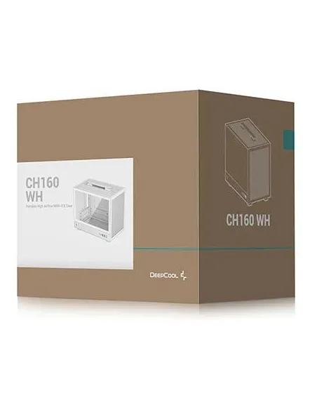 Deepcool CH160 WH Mini-ITX Blanco