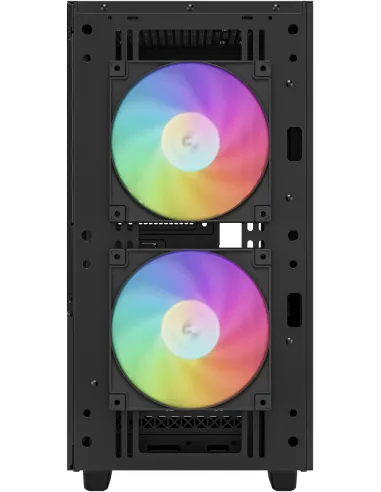 DeepCool CH360 Digital Cristal Templado USB 3.2 Negra