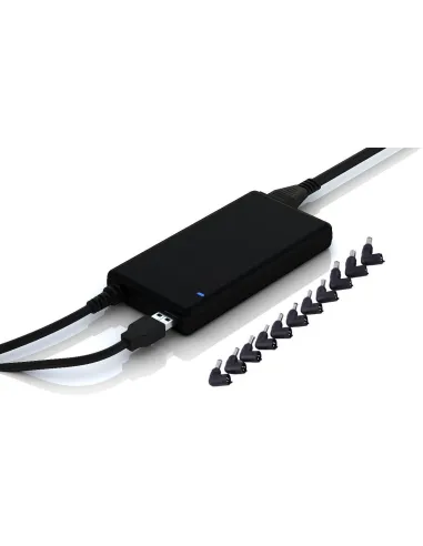 Coolbox FALCOONB90US Cargador de Portátil Universal Negro