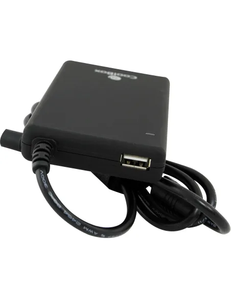 Coolbox FALCOONB90US Cargador de Portátil Universal Negro