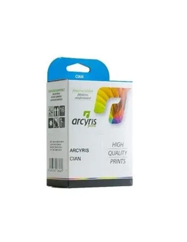 Arcyris compatible con Brother LC123C Cartucho de Tinta Cian