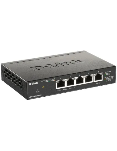 D-Link DGS-1100-05PDV2 Switch Gestionado 5 Puertos RJ45 Gigabit PoE