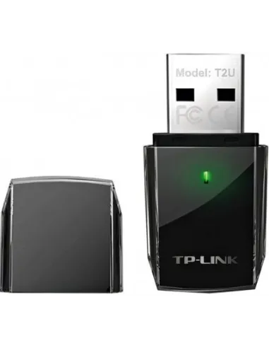 TP-Link Archer T2U Adaptador Inalámbrico USB Dual-Band AC600 Negro