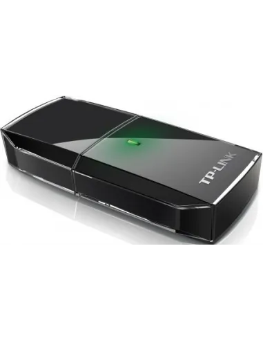 TP-Link Archer T2U Adaptador Inalámbrico USB Dual-Band AC600 Negro