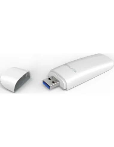 Tenda U18 V2 Adaptador Inalámbrico USB-A WiFi 6 Doble Banda Blanco