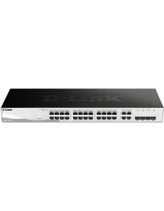 D-Link DGS-1210-28/E Smart+ Switch Gestionado 24 Puertos Ethernet Gigabit + 4 Puertos Combo 1000BASE-NSWSAR0337
