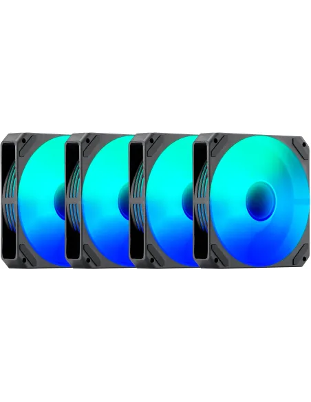 Abysm Gaming Danube Sava H500 Black Caja Cristal Templado USB 3.0 ARGB Negra