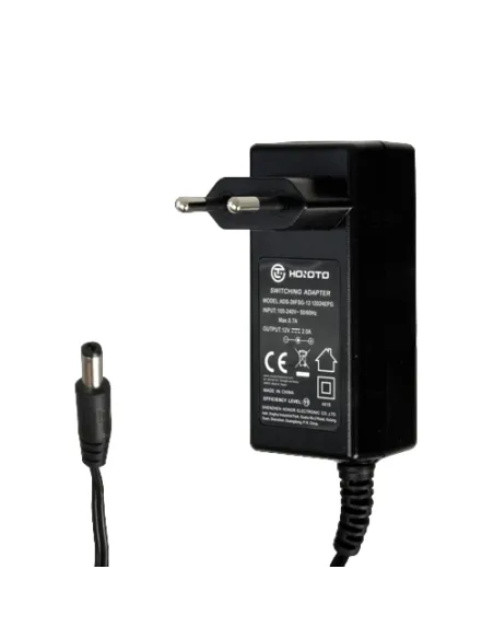 MBst DC12V2A Cable de Alimentación 1 Salida Jack 1.5 m Negro