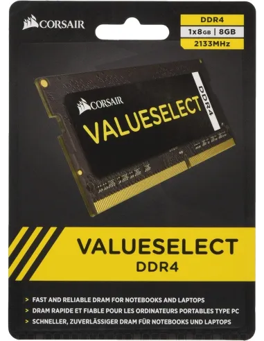 Corsair ValueSelect SO-DIMM DDR4 2133MHz PC4-17000 8GB CL15