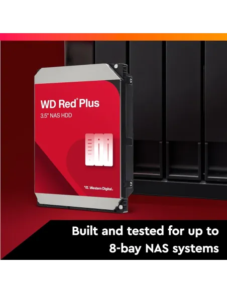 Western Digital Red Plus NAS 2TB 3.5" SATA 3