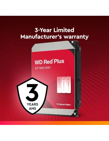 Western Digital Red Plus NAS 2 TB 3.5" SATA 3