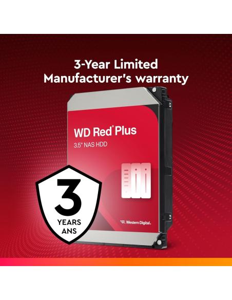 Western Digital Red Plus NAS 6TB 3.5" SATA3