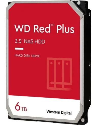 Western Digital Red Plus NAS 6TB 3.5" SATA3