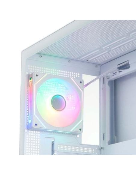 Abysm Gaming Danube Sava H400 Full Tower Doble Cristal Templado USB-C Blanca