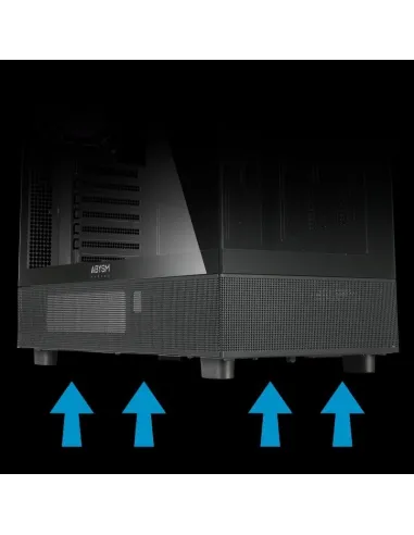 Abysm Gaming Danube Sava H400 Full Tower Doble Cristal Templado USB-C Negra