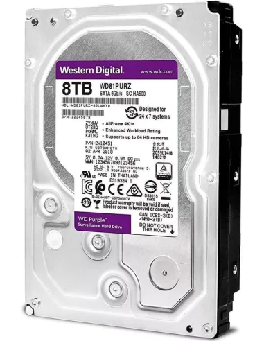 Western Digital Purple Surveillance 8TB 3.5" SATA 3