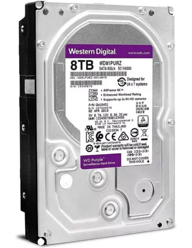 Western Digital Purple Surveillance 8TB 3.5" SATA 3