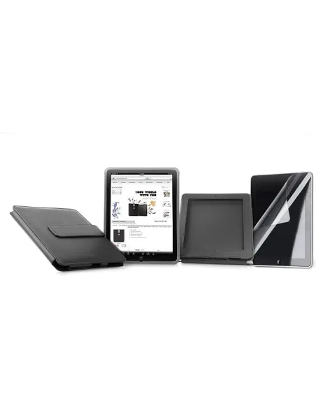 Soyntec PADMOTION 400 Funda Protectora Termoplástica para iPad 9.7" Gris Oscuro