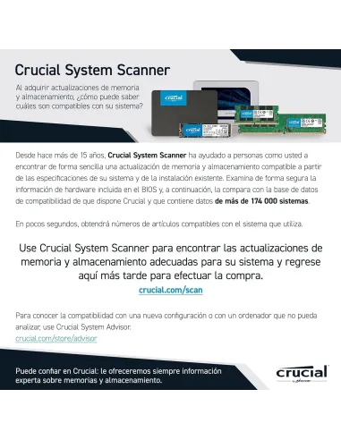 Crucial CT8G4DFS824A DDR4 2400MHz PC4-19200 8GB CL17