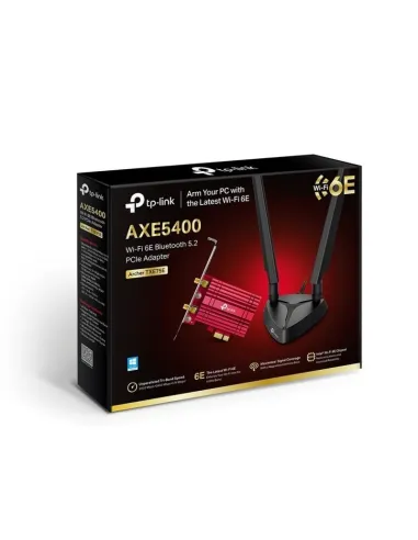 TP-Link Archer TXE75E Adaptador PCIe AXE5400 WiFi 6E Bluetooth 5.2