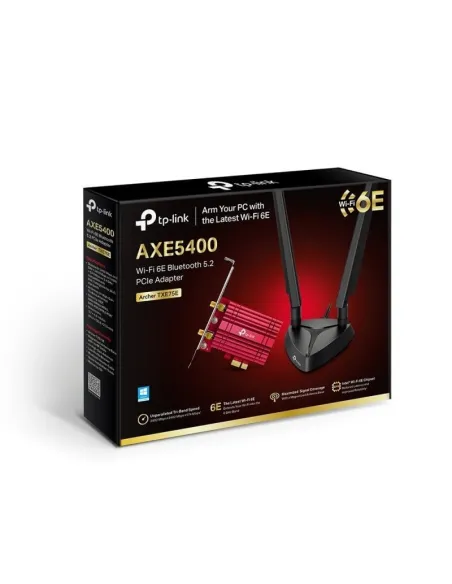 TP-Link Archer TXE75E Adaptador PCIe AXE5400 WiFi 6E Bluetooth 5.2