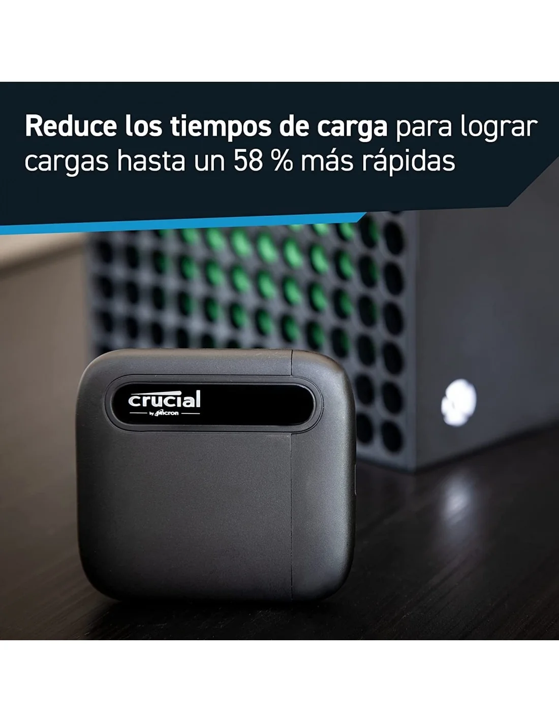 Crucial X6 SSD 2 TB USB-C 3.2 Gen 2 (3.1 Gen 2)