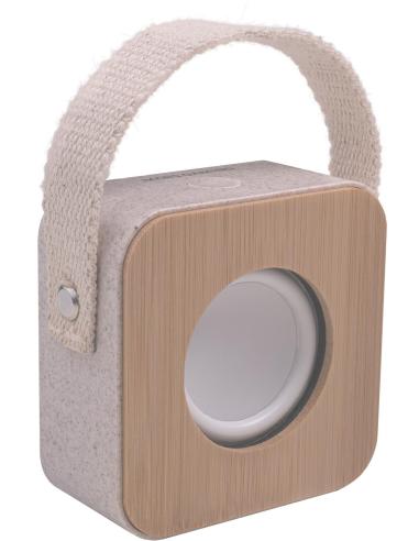 Mars Gaming MS-ECO Altavoz Portátil Bluetooth 5.1 Ecológico Wheat Straw/Bambú