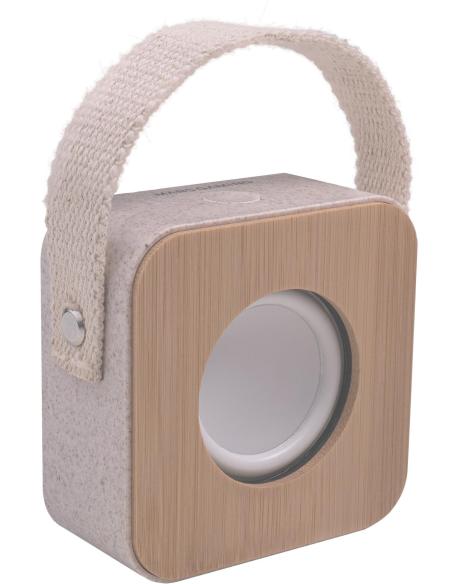 Mars Gaming MS-ECO Altavoz Portátil Bluetooth 5.1 Ecológico Wheat Straw/Bambú