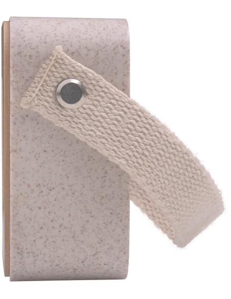 Mars Gaming MS-ECO Altavoz Portátil Bluetooth 5.1 Ecológico Wheat Straw/Bambú