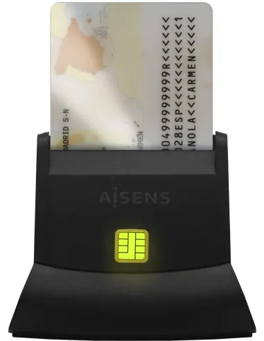 Aisens ASCR-SN05-BK Lector de DNIe Negro