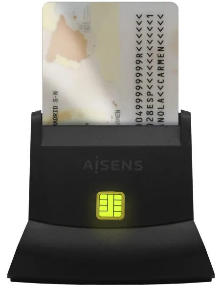 Aisens ASCR-SN05-BK Lector de DNIe Negro