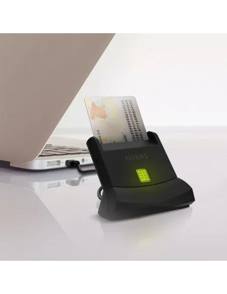 Aisens ASCR-SN05-BK Lector de DNIe Negro