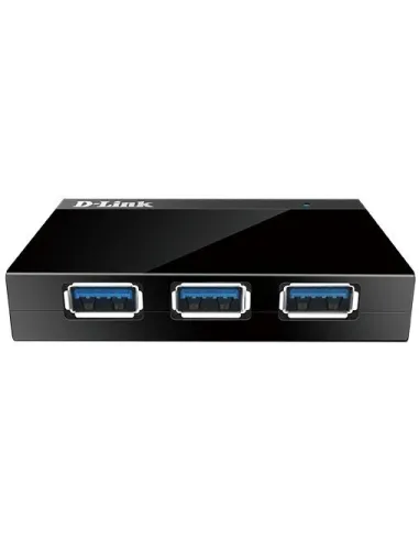 D-Link DUB-1340 HUB USB-A 3.0 4 Puertos Negro