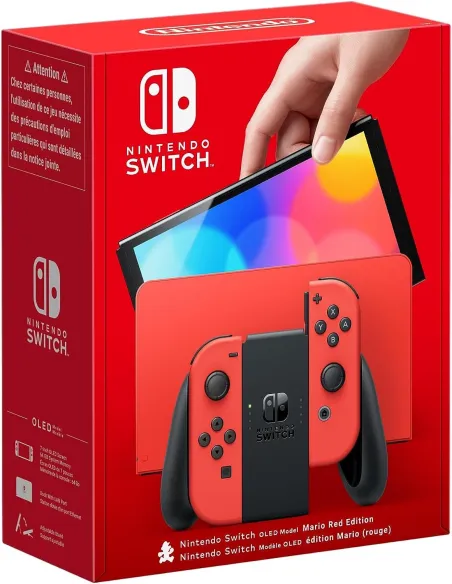 Nintendo Switch Edición Mario OLED Roja