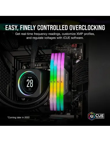 Corsair Vengeance RGB DDR5 5600MHz 32GB (2x16GB) CL36 Negra