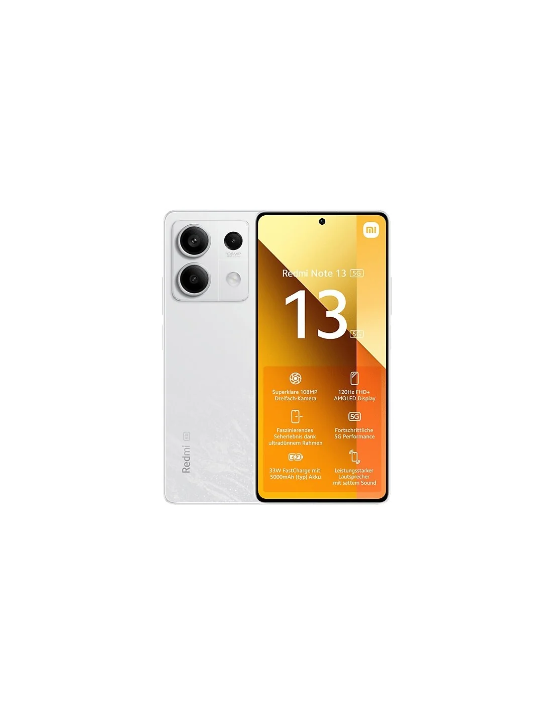 Xiaomi Redmi Note 13 5G 8/256GB Blanco