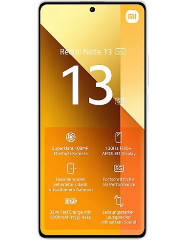Xiaomi Redmi Note 13 5G 8/256GB Blanco