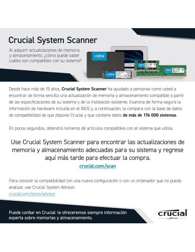 Crucial CT8G4SFRA32A SO-DIMM DDR4 3200Mhz PC4-25600 8GB CL22
