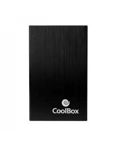 CoolBox SlimChase A-2523 Caja Externa para Disco Duro de 2.5" USB-C Negra-CAJA42435