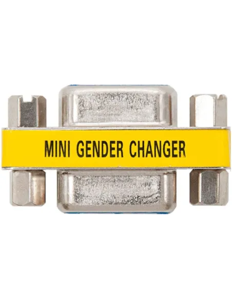 Nanocable Adaptador VGA HDB15 a VGA HDB15 Hembra/Hembra