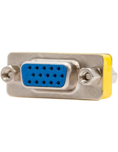 Nanocable Adaptador VGA HDB15 a VGA HDB15 Hembra/Hembra