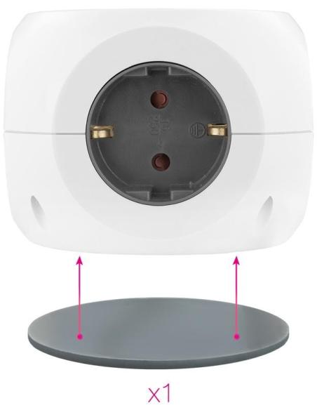 Nanocable Base 3 Tomas + 4 USB
