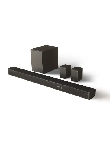 Hisense AX5100G Barra de Sonido 5.1 y 7 Altavoces con Subwoofer Bluetooth Negro